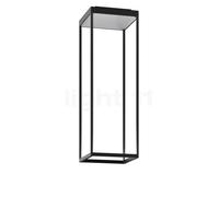 Serien Lighting Reflex² S Plafonnier LED corps noir/reflektor argenté - 60 cm - 2.700 k - DALI Ce luminaire comporte des modules à LED prémontés de classes énergétiques A A++, A+, A