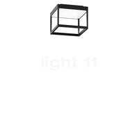 Serien Lighting Reflex² S Plafonnier LED corps noir/reflektor blanc brillant - 15 cm - 2.700 k - dimmable variateur de phase Ce luminaire comporte des modules à LED prémontés de classes énergétiques A