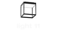 Serien Lighting Reflex² S Plafonnier LED corps noir/reflektor blanc brillant - 20 cm - 2.700 k - DALI Ce luminaire comporte des modules à LED prémontés de classes énergétiques A A++, A+, A