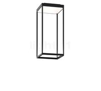 Serien Lighting Reflex² S Plafonnier LED corps noir/reflektor blanc mat - 45 cm - 2.700 k - DALI Ce luminaire comporte des modules à LED prémontés de classes énergétiques A A++, A+, A