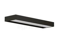 Serien Lighting SML² Applique LED corps noir/verre noir - 30 cm - 2.700 K - dimmable variateur de phase Ce luminaire comporte des modules à LED prémontés de classes énergétiques A A++, A+, A