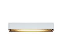 Serien Lighting SML Wall L Wandleuchte, chromé, satinée/satinée