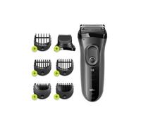 Braun Series 3 3000BT Shave&Style Rasoir à grille Tondeuse Gris
