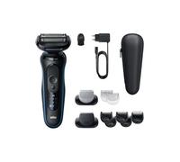 Braun Rasoir électrique Series 5 52-B1650S Wet&Dry Bleu avec tondeuse
