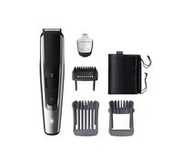 Philips Tondeuse barbe Series 5000 BT5522/15 - 100% étanche, 120 min, 40 hauteurs - Argent et Noir