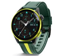 Series 54 AMOLED GPS Green and Yellow Smart Calling Watch