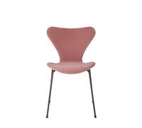 Series 7 3107 Belfast Chair Chaise rembourré Fritz Hansen misty rose - FRITZ HANSEN 3107 VELVET MROSE