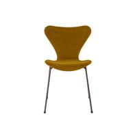 Series 7 3107 Belfast Chair Chaise rembourré Fritz Hansen soft ochre - FRITZ HANSEN 3107 VELVET OCHRE