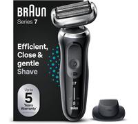 Series 7 71-N1200S Rasoir Électrique Pour Homme Avec Accessoire Tondeuse De Précision Easyclick,360° Flex,Technologie Wet & Dry,Rechargeable,Rasoir À Grille Sans Fil,Gris