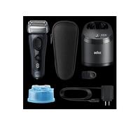 BRAUN 81761498 - Braun Series 8 8463cc Rasoir Électrique barbe - Tête 3+1 - Technologie Sonic - Tête flexible 40°