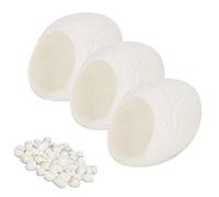 Séries du trame de ver à soie Zenithaur Soins faciaux 50pcs pour élimination des points noirs exfoliant le nettoyage des pores profonds doux avec des soies inhérentes au visage