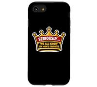 Sérieusement... Nous savons Tous Que Je suis la Blague Amusante préférée de Maman Coque pour iPhone SE (2020) / 7/8