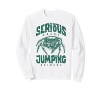 Sérieux à Propos du propriétaire d'araignées sauteuses Sweatshirt