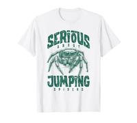 Sérieux à Propos du propriétaire d'araignées sauteuses T-Shirt