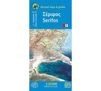 Serifos Echelle 1 : 25 000, Edition bilingue anglais-grec - Collectif - Anavasi - broché - Atlas / carte
