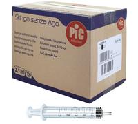 Seringue 1ml à 50ml 3 pièces Pic - 2.5 mL - Cône Luer centré (par 130)