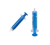 Seringue 2 pièces Euromedis - 2ml à 20ml - 10 mL - Cône Luer excentré