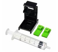 Seringue 3 En 1 Pour Cartouche D'encre 10ml, Clip D'absorption, Tampons En Caoutchouc, Outil De Pompage Compatible Pour Hp 60/61