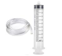 Seringue À Huile 100ml Réutilisable Avec Tuyau 1m Et Graduation Claire