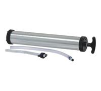 Seringue à huile acier 500ml avec tuyau 300mm et bec rigide DRAKKAR - 10371