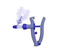 Seringue automatique continue réglable pour animal de poulet, oiseau, volaille, vaccin, 10 aiguilles, outils vétérinaires (gris)