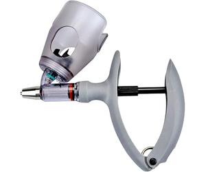 Seringue Automatique pour Animaux de Compagnie, seringue de vaccin vétérinaire réglable en continu pour Lapin Vache Poulet Mouton Cheval oie âne Canard Chien Cochon Pigeon （5ML）