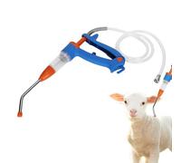 Seringue automatique pour bétail - 20 ml - Seringue vétérinaire pour bovins, chèvres, porcs, animaux de ferme