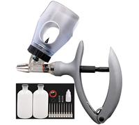 Seringue Automatique VéTéRinaire à Dose Continue, Distributeur à Dose Fixe, Pistolet D'Injection de PréCision RéGlable pour le BéTail(B-5ml)