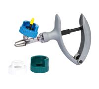 Seringue avec kit d'adaptateur universel Kerbl Eco-Matic LL Bleu 1 ml