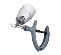 Seringue avec porte bouteille Kerbl Eco-Matic LL Argenté 1 ml