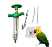 Seringue D'alimentation - Seringue D'alimentation Pour Bébé, Seringue De Médecine Liquide | Kit D'injecteur D'alimentation Léger Pour Bébés Oiseaux, Avec Tuyau Souple Et Cuillères, Fournitures D'alime