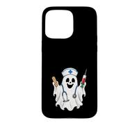 Seringue de Costume d'halloween fantôme Effrayant pour infirmière Coque pour iPhone 15 Pro Max