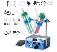 Seringue de distribution automatique avec 16 modes, support réglable, pour réparation électrique et application de colle