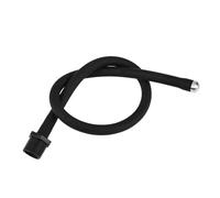 Seringue de douche en silicone de 25 à 100 cm de long, 5 trous, tête de nettoyage anale, perles, embout de buse for plug anal, gay(25CM)