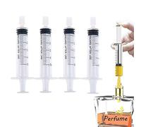 Seringue de Parfum 5 pièces/Ensemble applicateur de Colle en Plastique seringue Outils de Distributeur de Parfum pour Bouteille Rechargeable Distribution quantitative