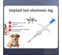 Seringue de Puce Microchip Animale | Kit D'Pour Implants De Puce Pour Chats Et Chiots - Fournitures D'identification Pour Poissons Lapins Refuges Chenils Bovins Ovins Cervidés Équidés Chèvres