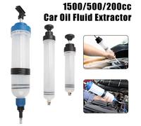 Seringue de remplissage de transfert de carburant 200cc 500cc 1500cc, pompe d'injection, aspiration de frein sous vide, liquide manuel, extracteur de liquide d'huile de voiture 1500 CC