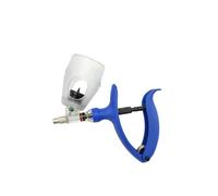 Seringue d'injection automatique 2/5 ml pour volaille, médecine vétérinaire, réglable en continu, pour animaux d'élevage tels que les poules, les porcs, les vaches, les bovins et les moutons (Blue