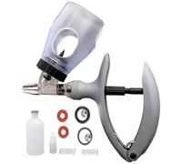 Seringue d'injection de 5 ml pour bétail, pistolet d'injection semi-automatique à débit continu réglable, pour chevaux, bovins, porcs et ovins(Bottle-Type/5ML)