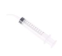 Seringue d'irrigation de 12 ml avec tube coudé pour une utilisation sûre du nettoyage des oreilles