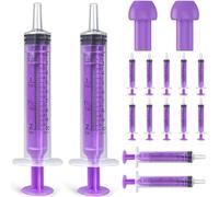 Seringue En Plastique 10ml Seringue D’alimentation 22Pcs | Seringue Sans Aiguille Avec Couvercle Seringue De Dosage Emballé Individuellement Pour Nourrir Petit Animal Avec De Aliment