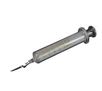 Seringue en verre avec aiguille en métal pour réparation et soudure de téléphone (5 ml)