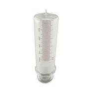 Seringue en verre de 1000ml de grande taille-Infuseur manuel en verre avec options de calibre for utilisation en laboratoire(Small Glass Caliber)