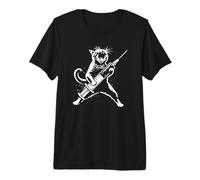 Seringue géante à Bascule pour Chat T-Shirt Haut de Gamme
