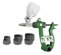 Seringue injectrice automatique de métal, pistolet à seringues pour animaux, pistolet à seringues précis et à réglage continu pour le bétail avec insertion de flacon(Bottle/Oil-B/2ml)