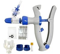 Seringue Injectrice pour BéTail, Pistolet D'Injection pour Volailles, Seringues Continues RéGlables avec Insertion de Flacon, Injection PréCise(A-5ml)