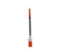 Seringue insuline de 0,5ml sertie (100UI/ml) aiguille: 12,7 x 0,33 mm