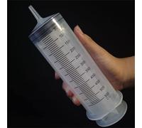 Seringue Multifonctionnelle Grande Capacité 500ml, Grande seringue ，Embout Large pour Lavement et Distribution