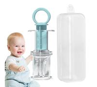 Seringue pour médicaments pour bébé - Applicateur de liquide sans BPA, piston à poussée lisse, pointe arrondie robuste et sûre | Administration de portions contrôlées pour les soins infirmiers du bébé