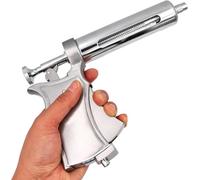 Seringue réglable pour bétail semi-50 ml Vigne continue Inion Cheval Mouton Bovin Cochon Vétérinaire